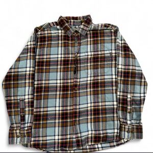 Eddie Bauer Multicolor Plaid Casual Shirt